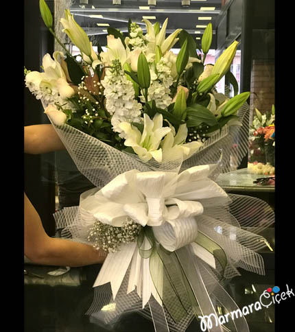 Mis Kokulu Lilyum Buketi