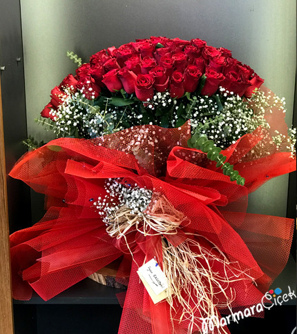 101 Gülden Gösterişli Buket