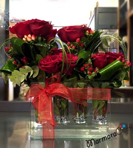 Vazoda İthal Güller 