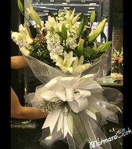 Mis Kokulu Lilyum Buketi