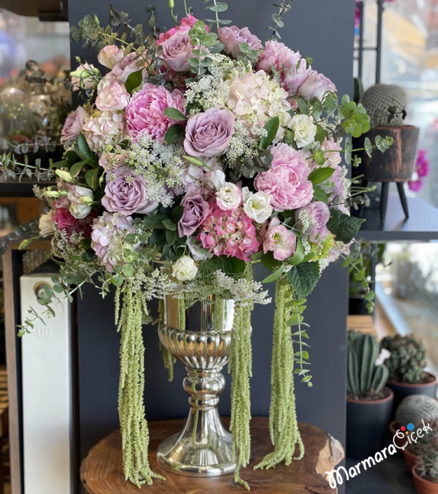 Tasarım Nişan Çiçeği Çikolata Seti