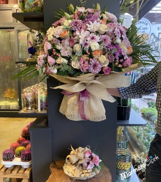 İsteme Çiçek ve Çikolata Seti