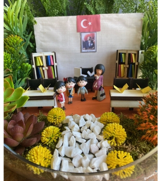 Öğretmen Temalı Teraryum