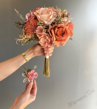 Somon Yapay Gelin Çiçeği 