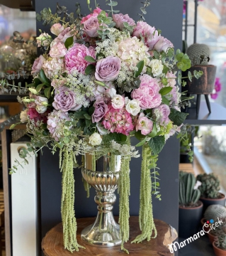 Tasarım Nişan Çiçeği Çikolata Seti