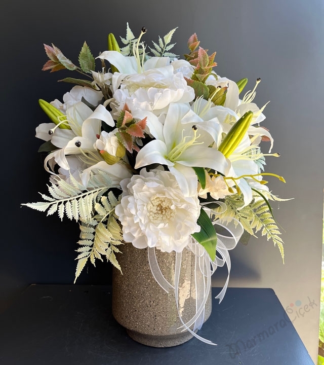 Yapay Lilium Şakayık Tanzim